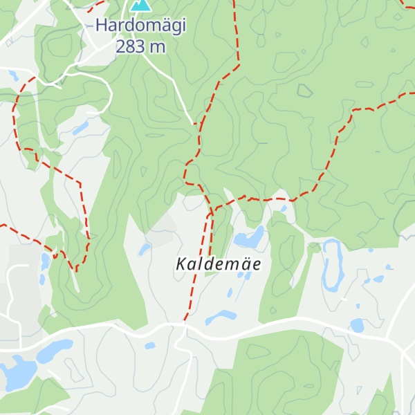 Map of Papisöödu mägi