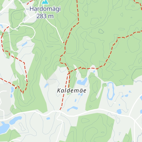 Map of Kaldõmägi