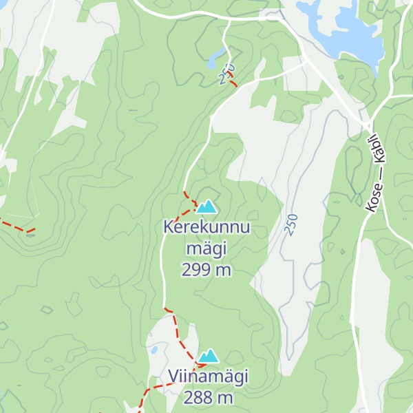 Map of Kerekunnu mägi
