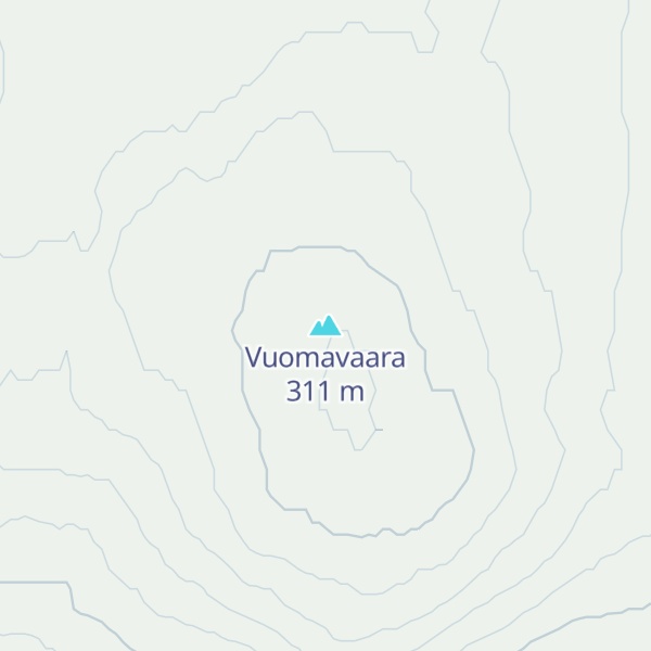 Map of Vuomavaara