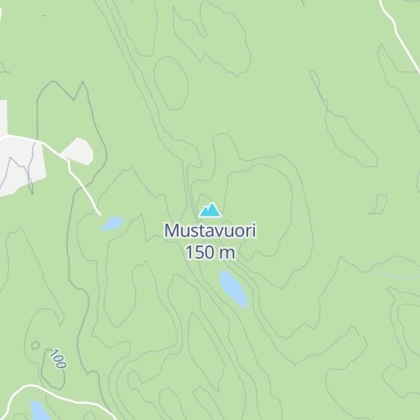 Map of Mustavuori