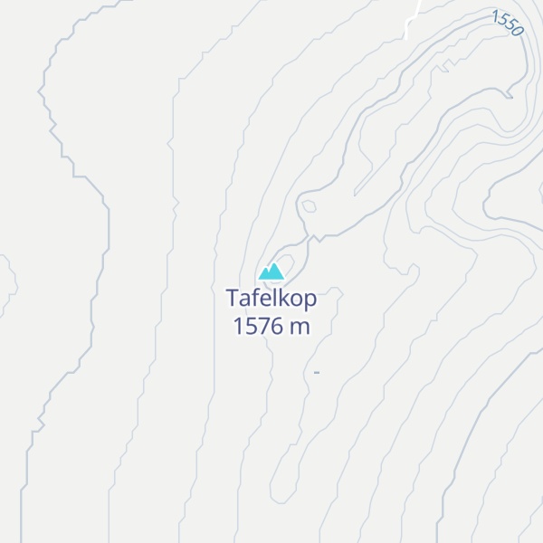 Map of Tafelkop