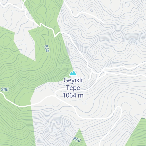 Map of Geyikli Tepe