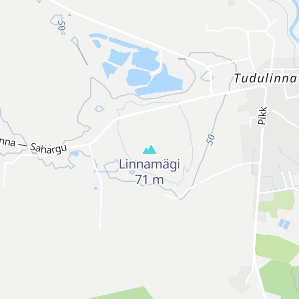 Map of Linnamägi