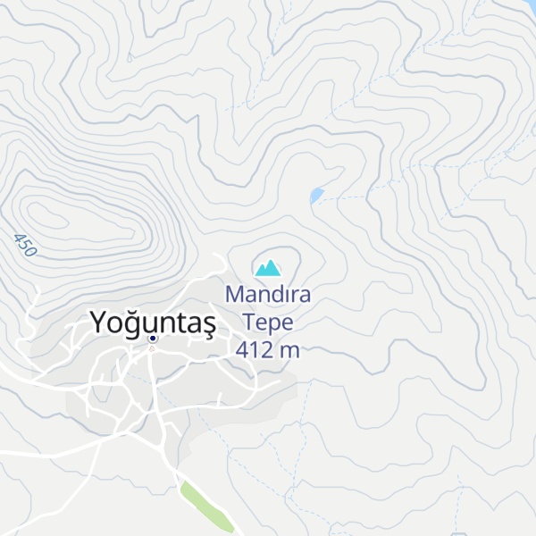 Map of Mandıra Tepe