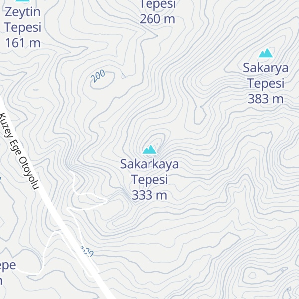 Map of Sakarkaya Tepesi