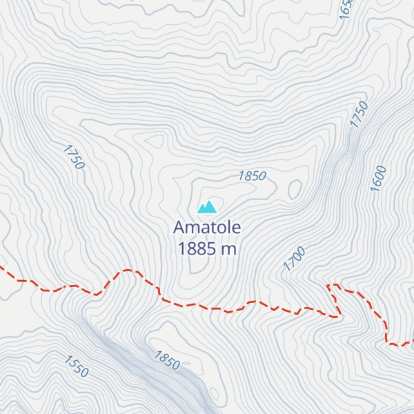 Map of Amatole