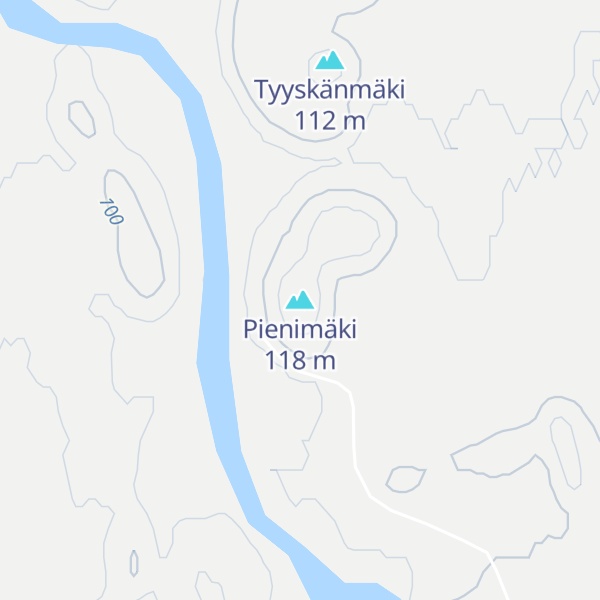 Map of Pienimäki