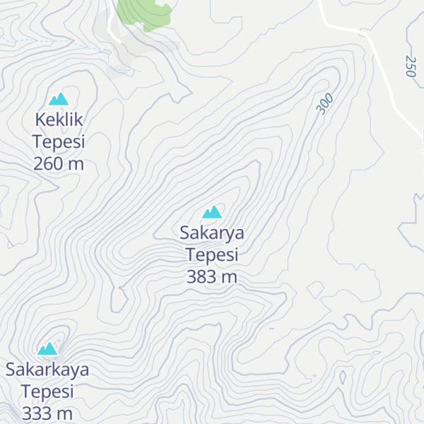 Map of Sakarya Tepesi