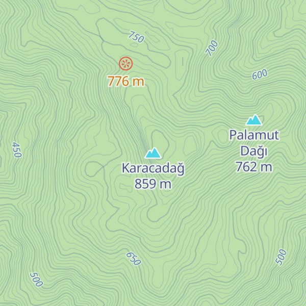 Map of Karacadağ