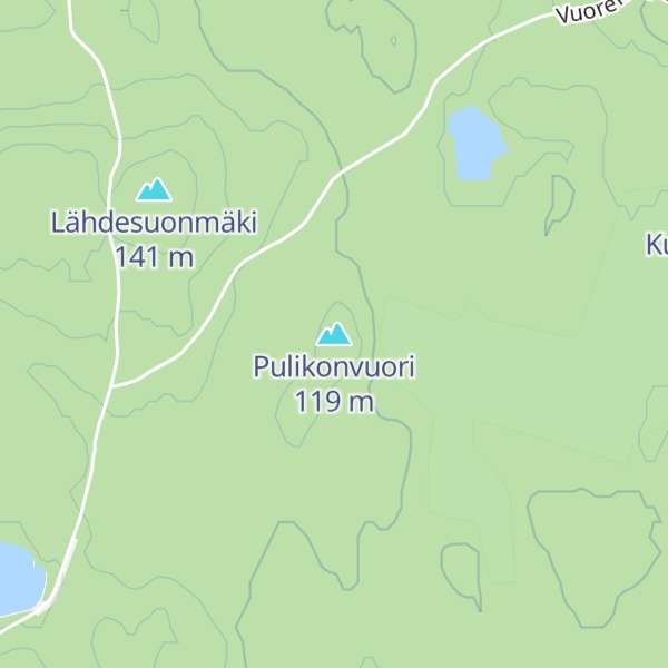 Map of Pulikonvuori
