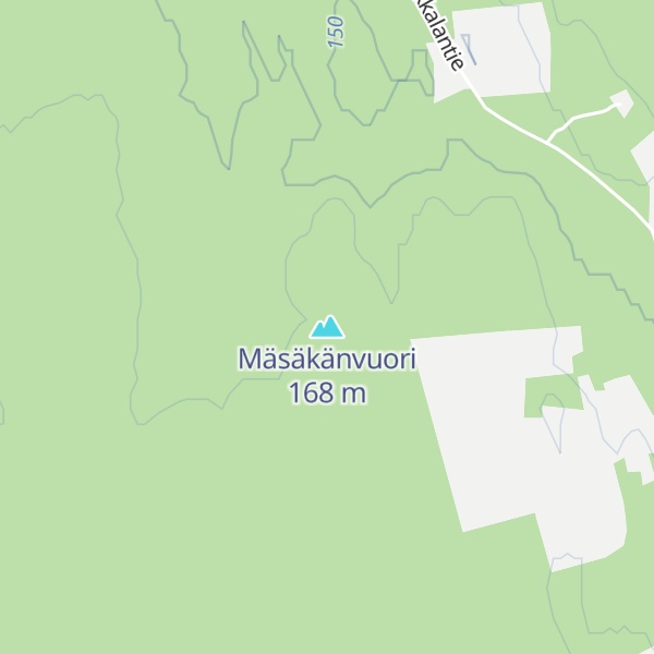 Map of Mäsäkänvuori