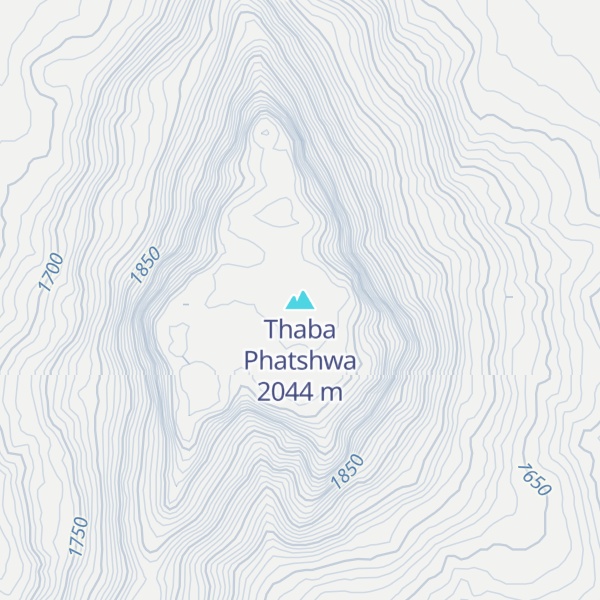 Map of Thaba Phatshwa