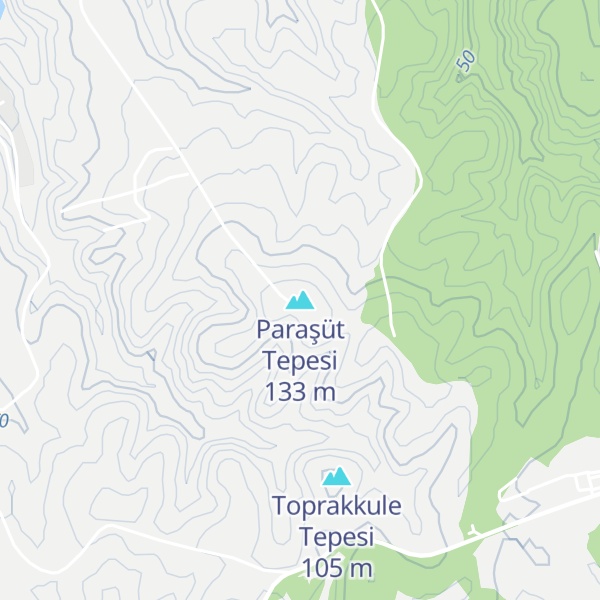 Map of Paraşüt Tepesi