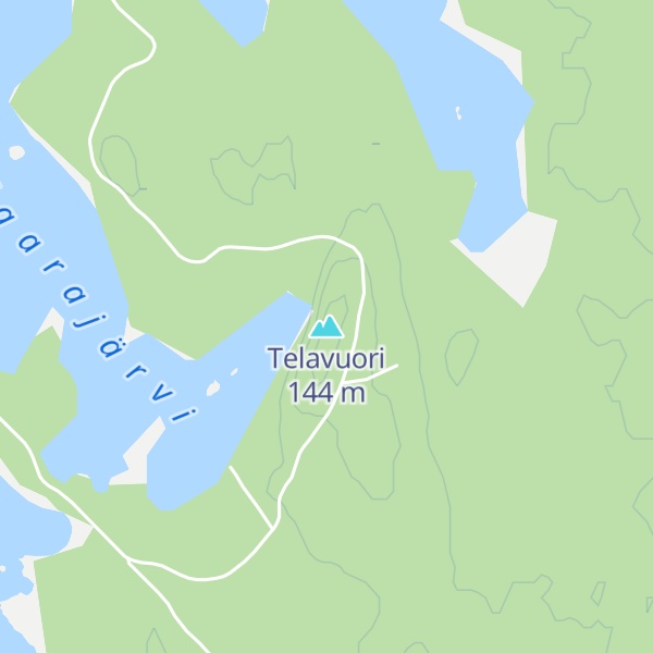 Map of Telavuori