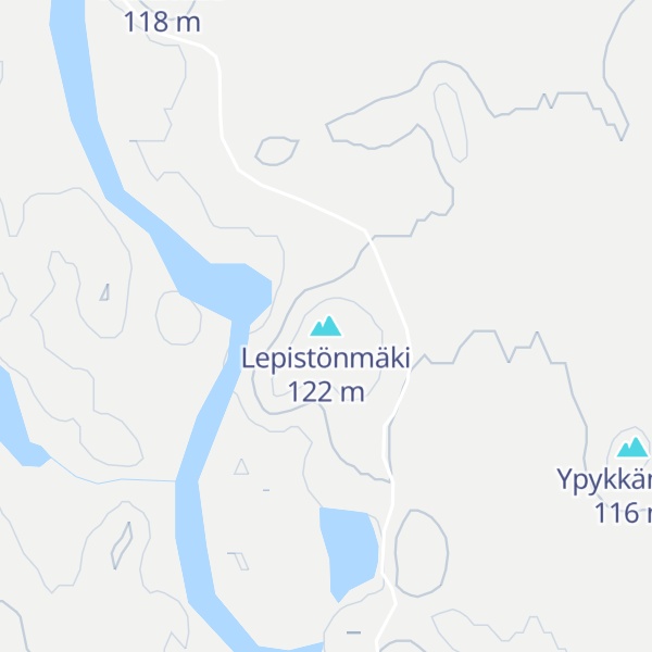Map of Lepistönmäki