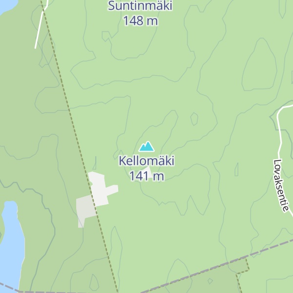 Map of Kellomäki