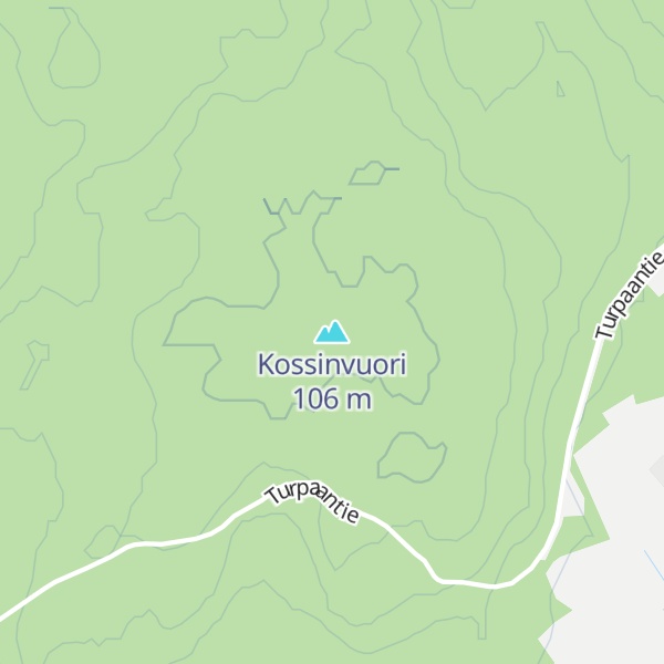 Map of Kossinvuori