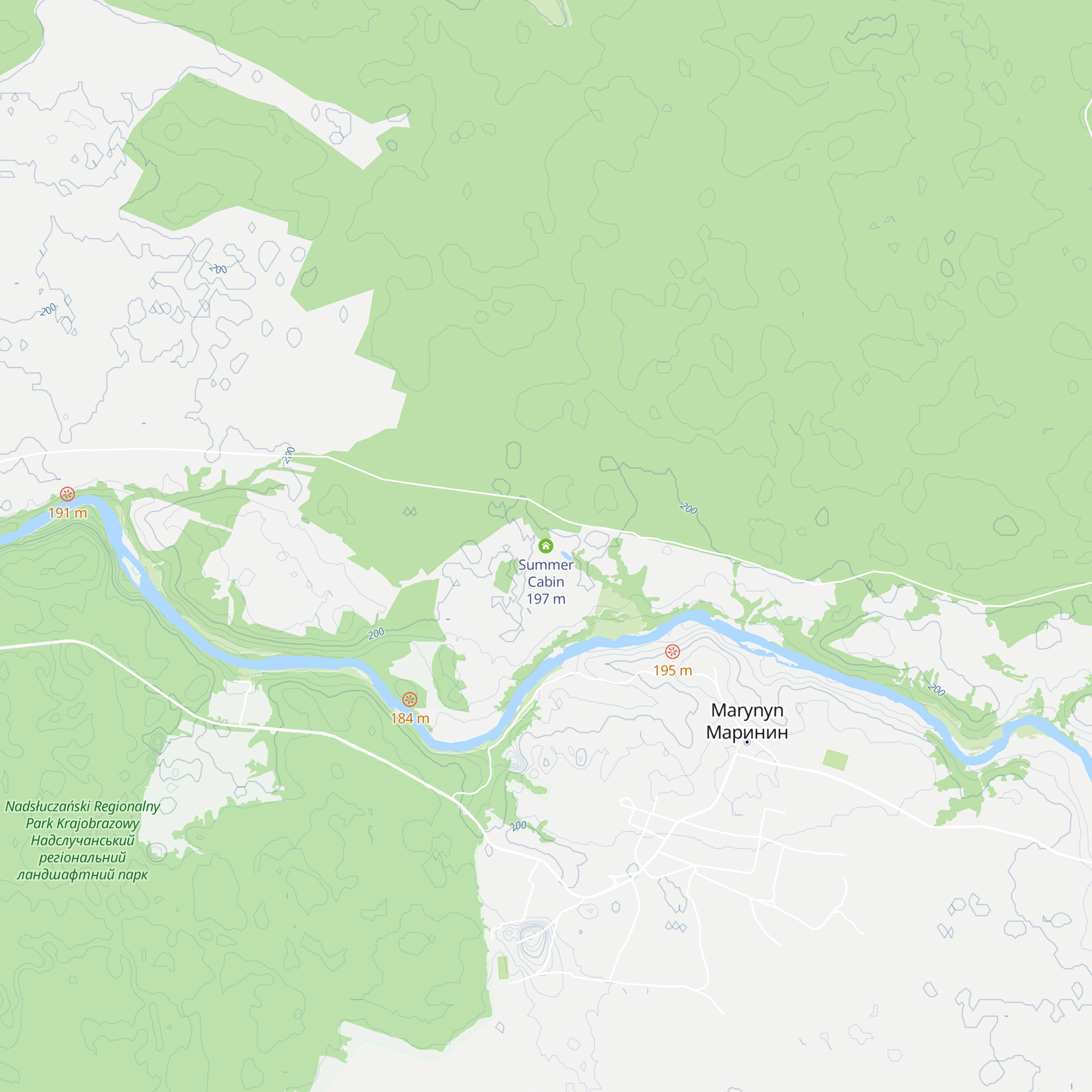 Summer Cabin map