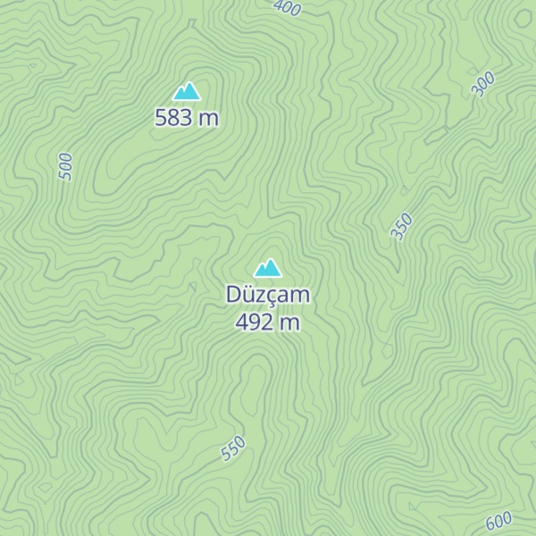 Map of Düzçam