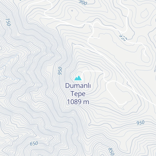 Map of Dumanlı Tepe