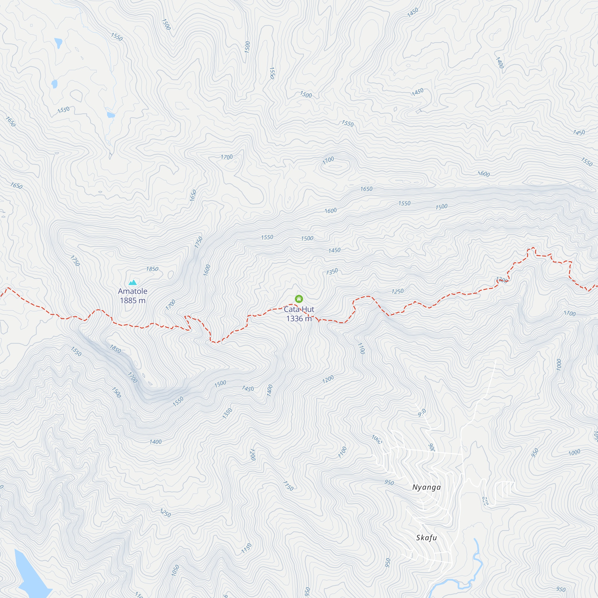 Cata Hut map
