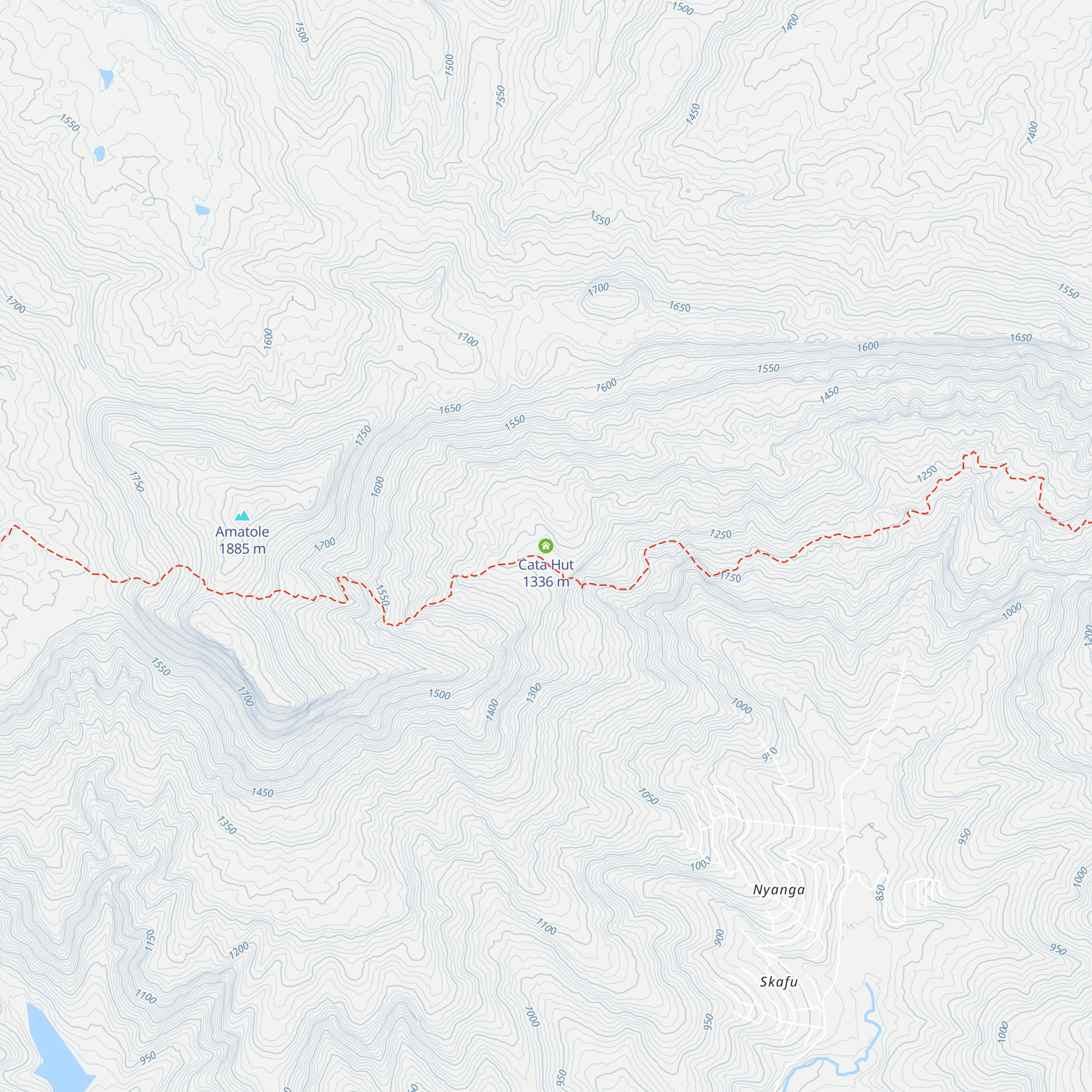 Cata Hut map