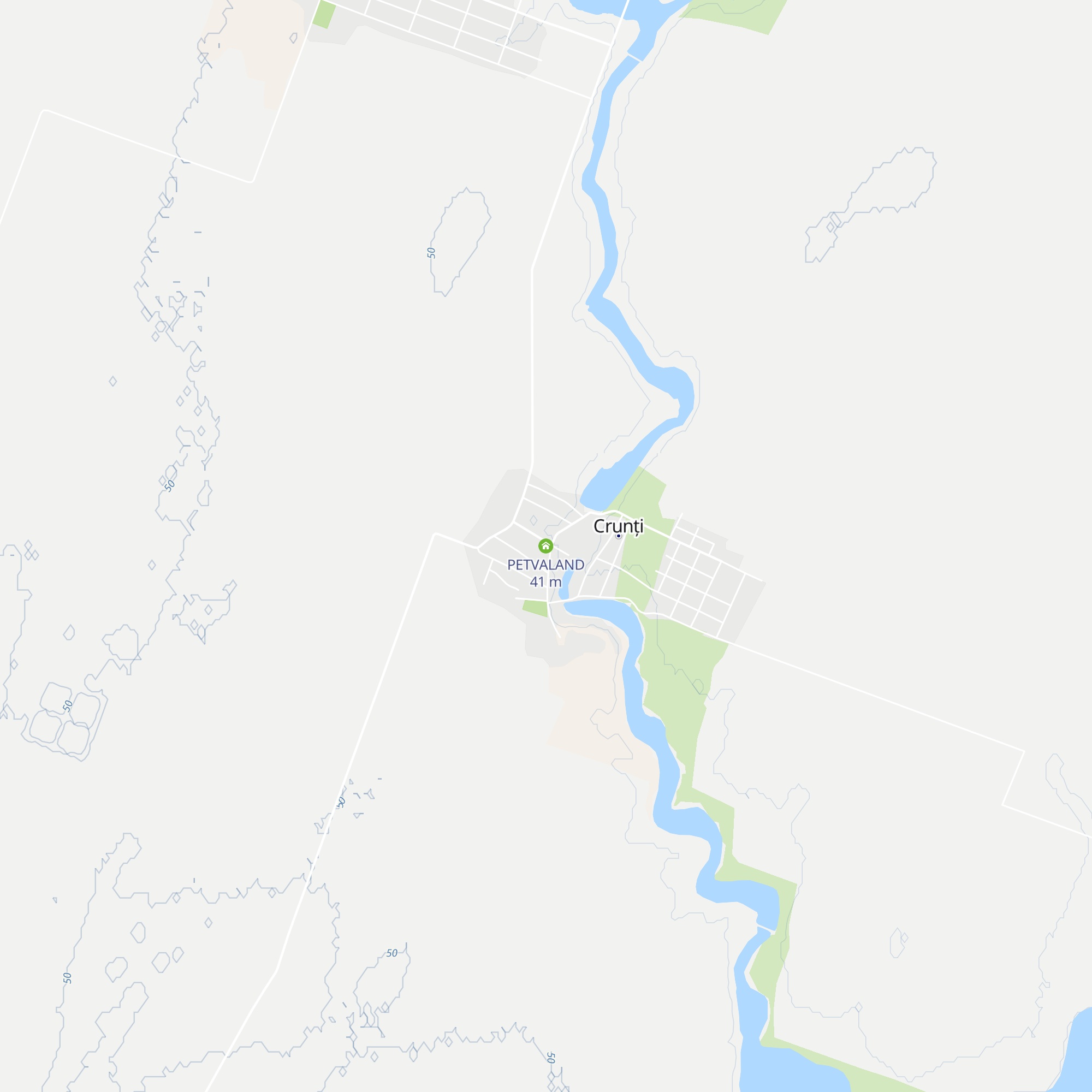 PETVALAND map