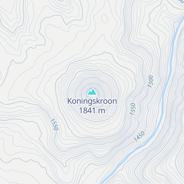 Map of Koningskroon