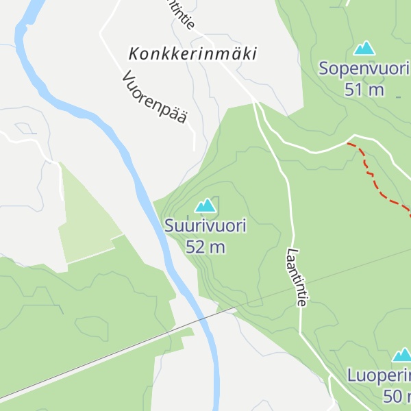 Map of Suurivuori