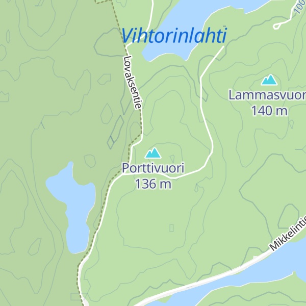 Map of Porttivuori