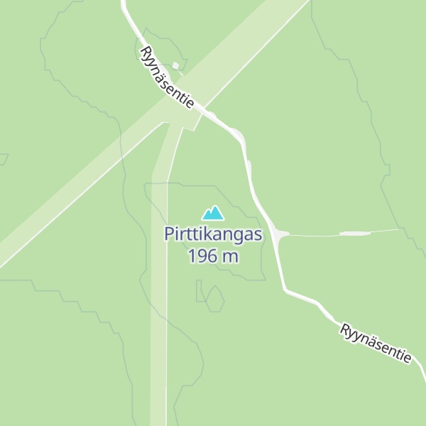 Map of Pirttikangas