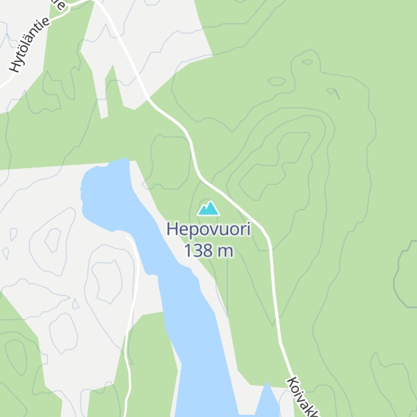 Map of Hepovuori