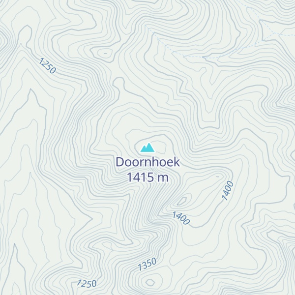Map of Doornhoek