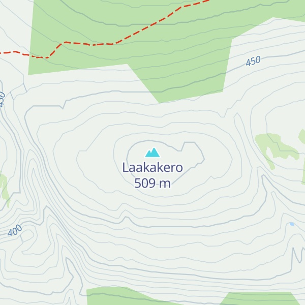 Map of Laakakero