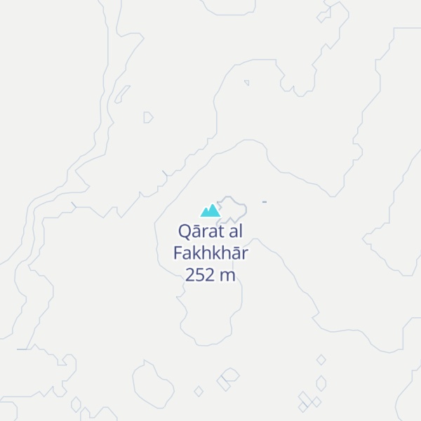 Map of Qārat al Fakhkhār