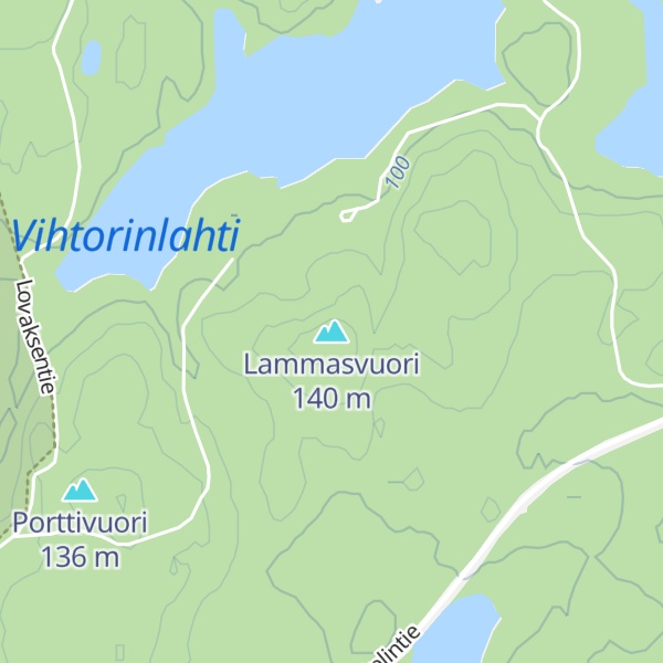 Map of Lammasvuori