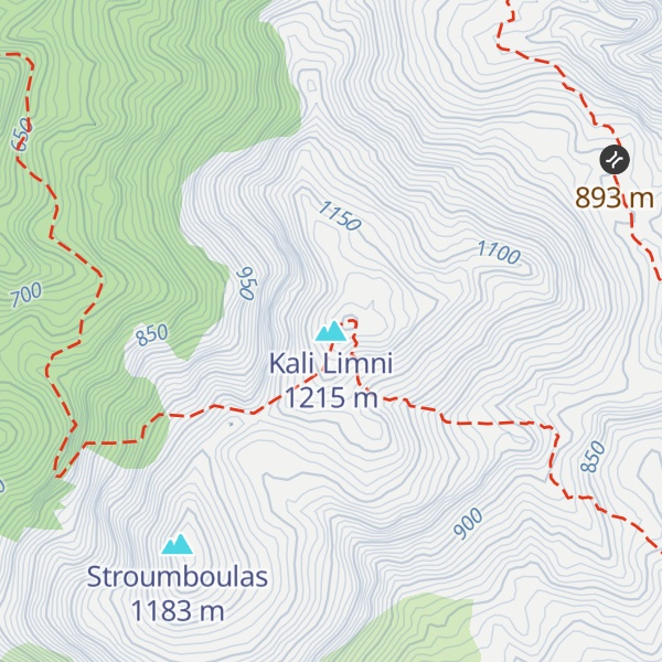 Map of Kali Limni