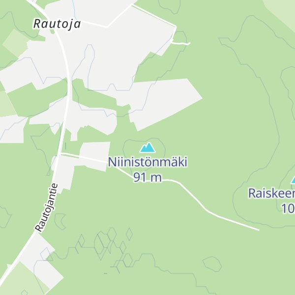 Map of Niinistönmäki