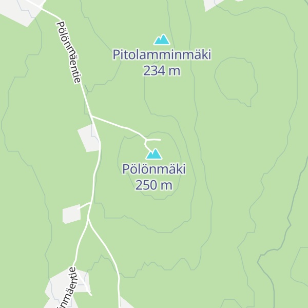Map of Pölönmäki
