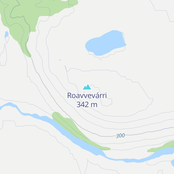 Map of Roavvevárri