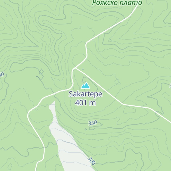 Map of Sakartepe