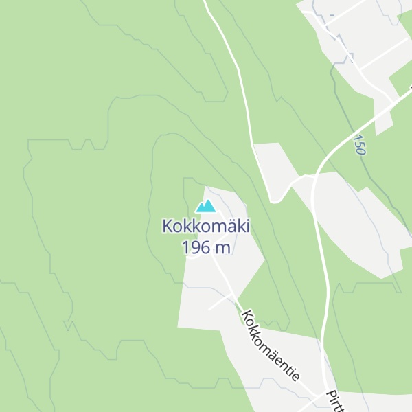 Map of Kokkomäki