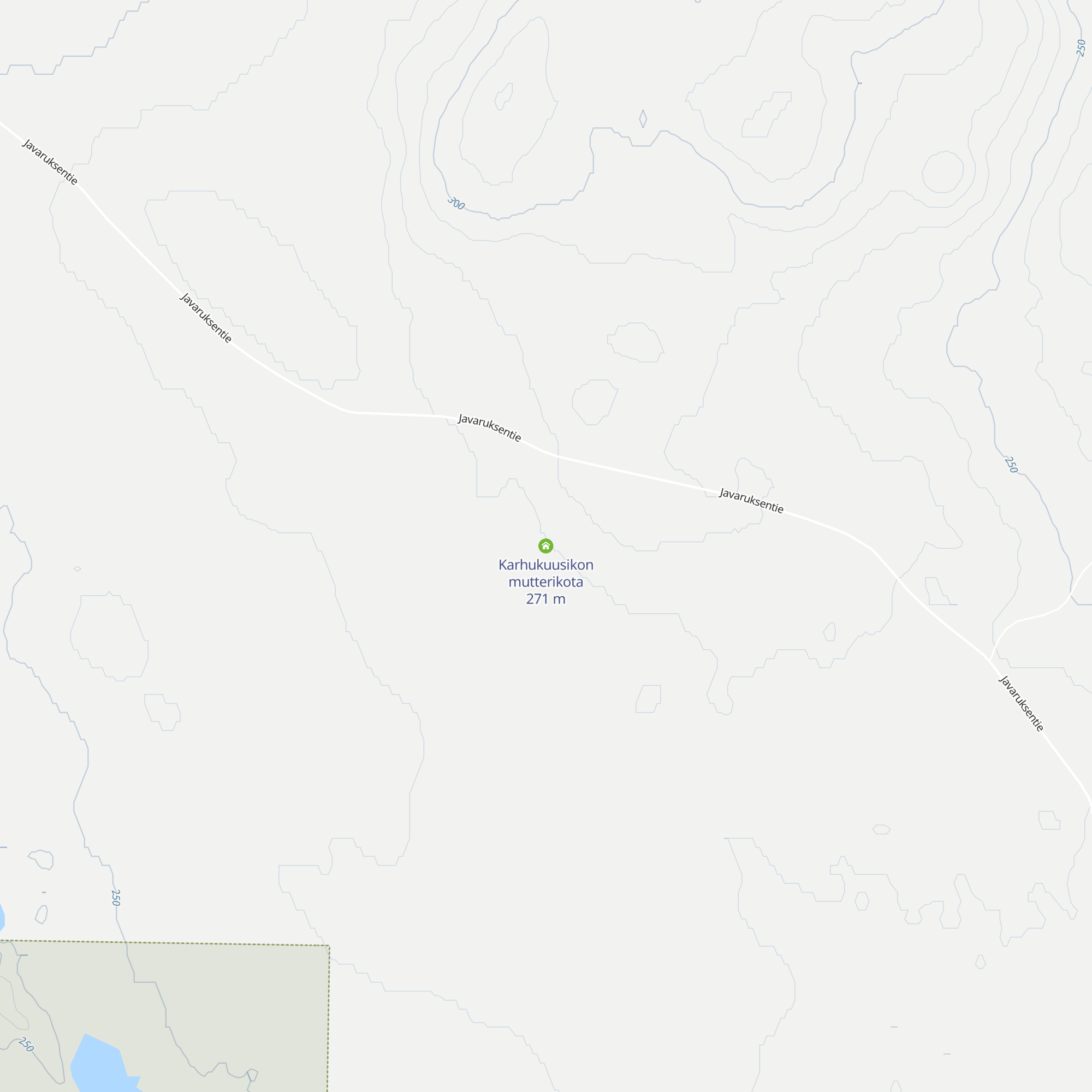 Karhukuusikon mutterikota map