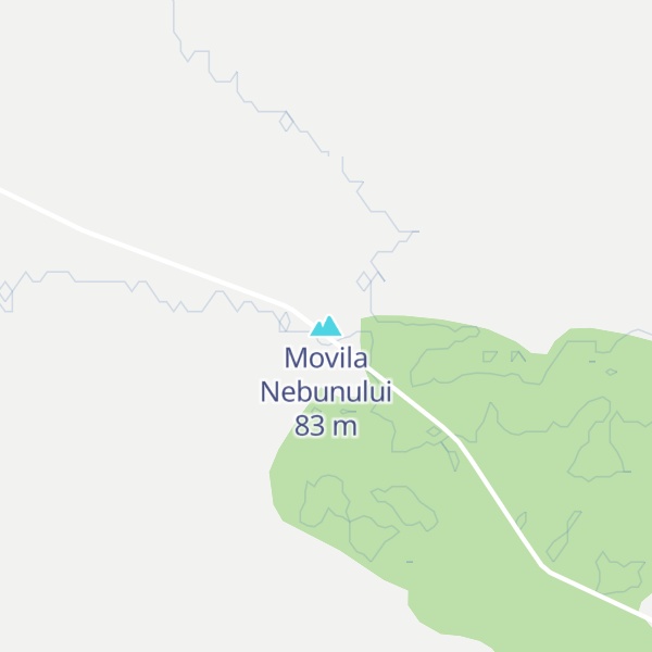 Map of Movila Nebunului