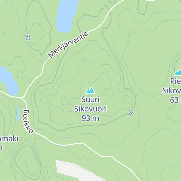 Map of Suuri Sikovuori
