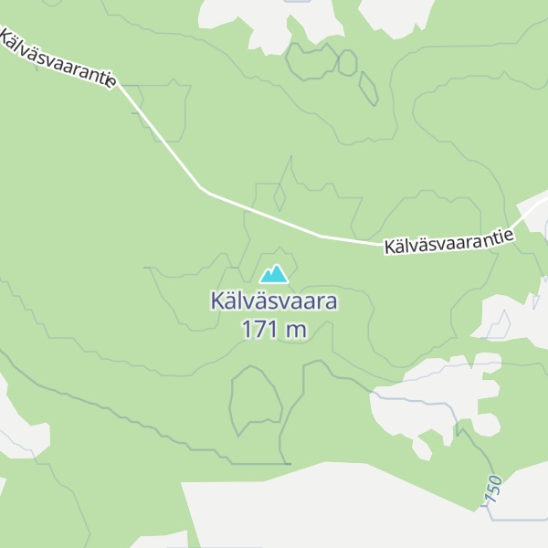 Map of Kälväsvaara