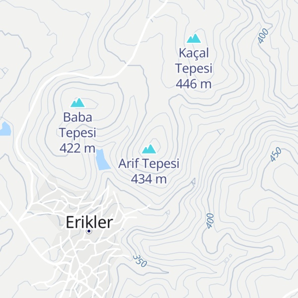 Map of Arif Tepesi