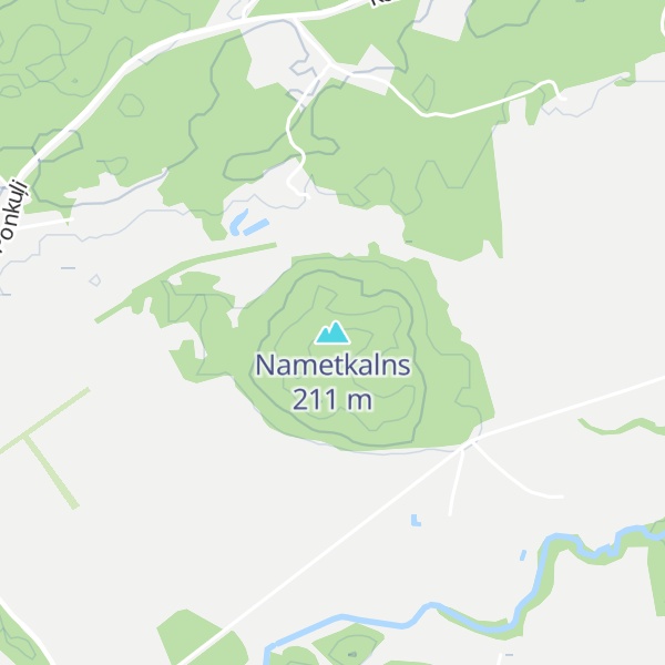 Map of Nametkalns