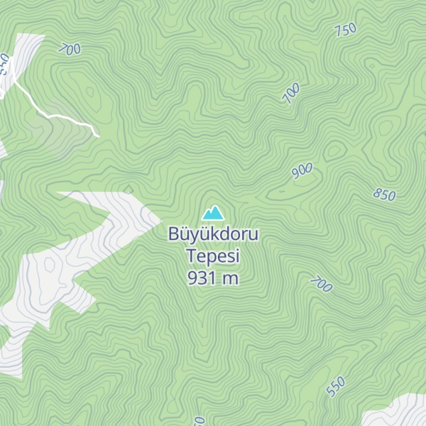 Map of Büyükdoru Tepesi
